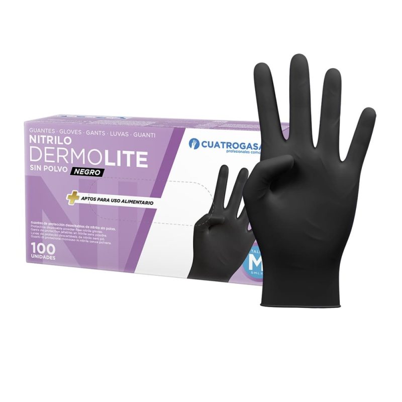 LUVA DESCARTÁVEL NITRILO DERMOLITE AZUL CX100 - L PT1427_1.jpg