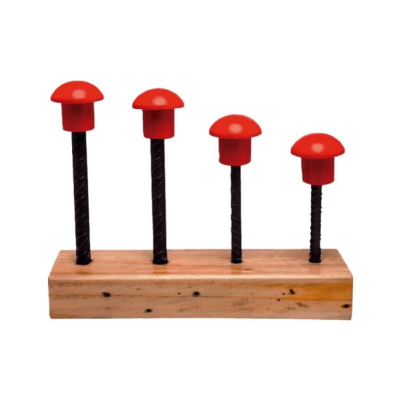 COGUMELO DE PROTEÇAO EM PLASTICO VERMELHO - 100UN 1105001_1.jpg